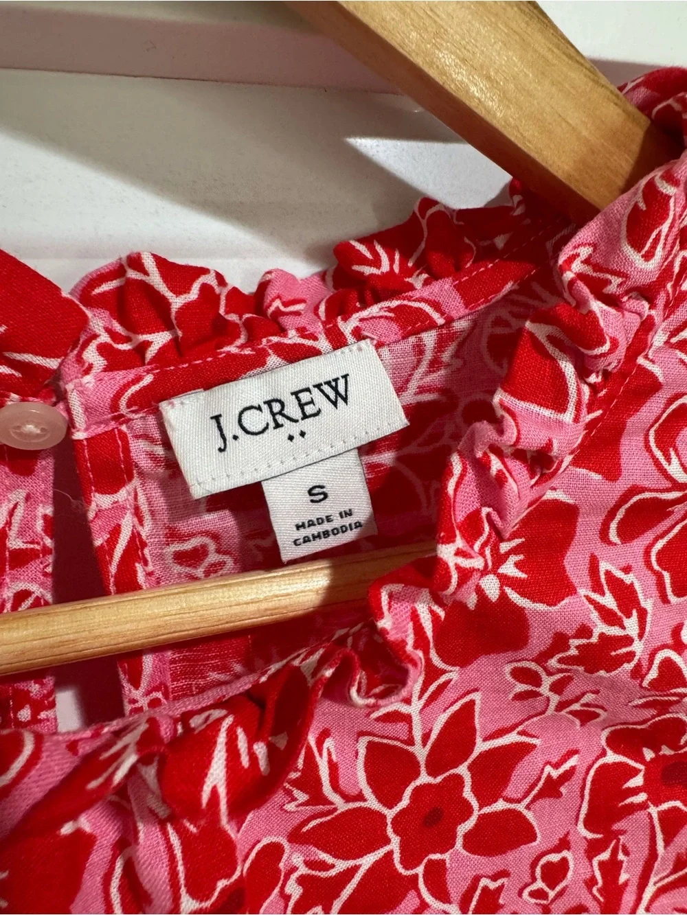 J.Crew Linen blend sleeveless ruffle top
